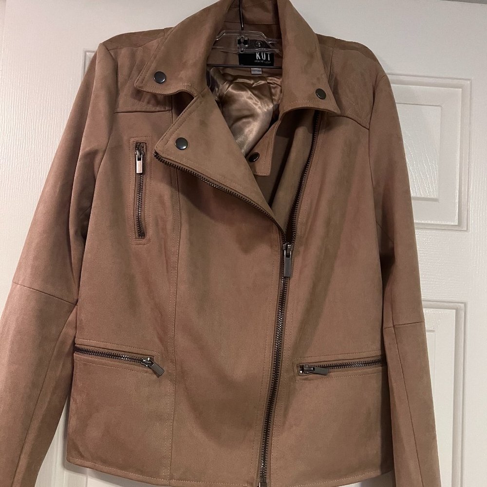 Size M Suede Jacket - Kut from the Kloth